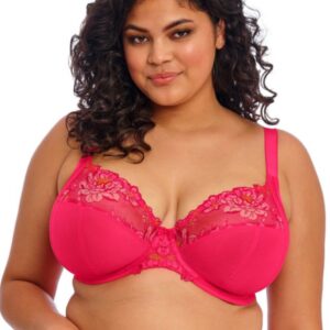 480x672 pdp mobile EL302602 AZA primary Elomi Lingerie Teagan Azalea Underwired Plunge Bra Copy