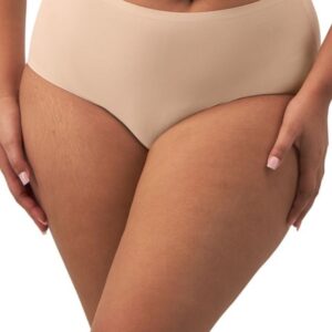 480x672 pdp mobile FL2312 NAE primary Fantasie Lingerie Smoothease Natural Beige Invisible Stretch Curve Brief Copy