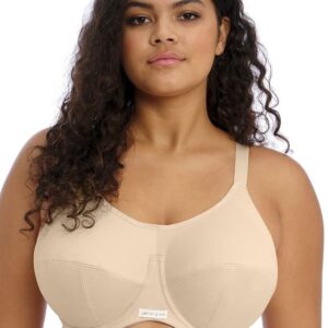1200x1680 pdp widescreen EL8041 NUE primary Elomi Lingerie Energise Nude Underwired Sports Bra Copy