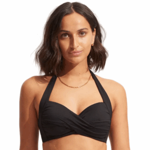 96542877904a Seafolly Collect Twist Soft Cup Da black Copy
