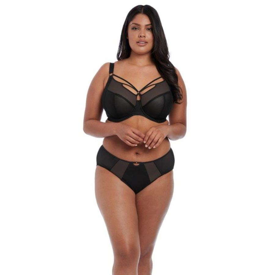 EL SACHI BLACK UW PLUNGE BRA EL4350 BRIEF EL4355 F TRADE 3000 SS19 (Copy)
