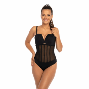 Milena Negro przod jednoczesciowy stroj kapielowy LAVEL (Copy)