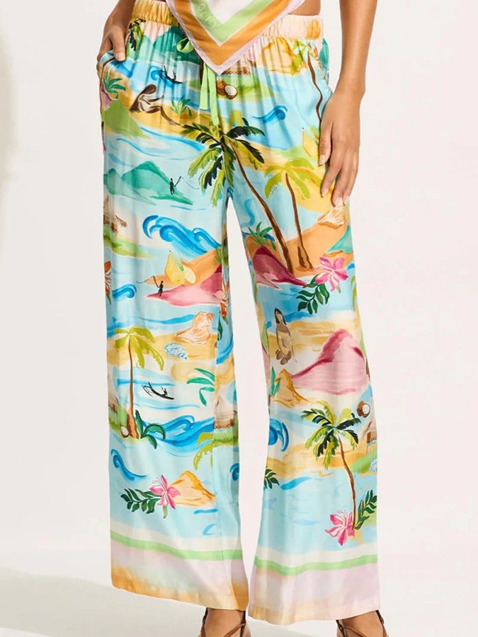 dodatek plazowy seafolly south pacific 55400 pa spodnie 1