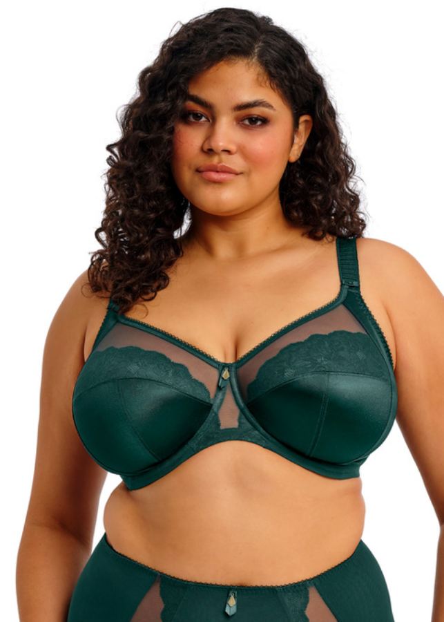 480x672 pdp mobile EL302405 DPE primary Elomi Lingerie Cate Allure Deep Emerald Underwired Bra (Copy)