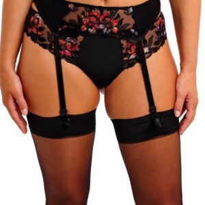 480x672 pdp mobile FL103491 NOR primary Fantasie Lingerie Magdalena Noir Suspender