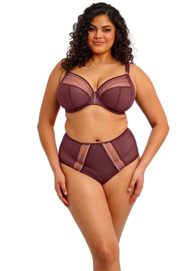 480x672 pdp mobile EL8900 SUM primary Elomi Lingerie Matilda Sugarplum Underwired Plunge Bra