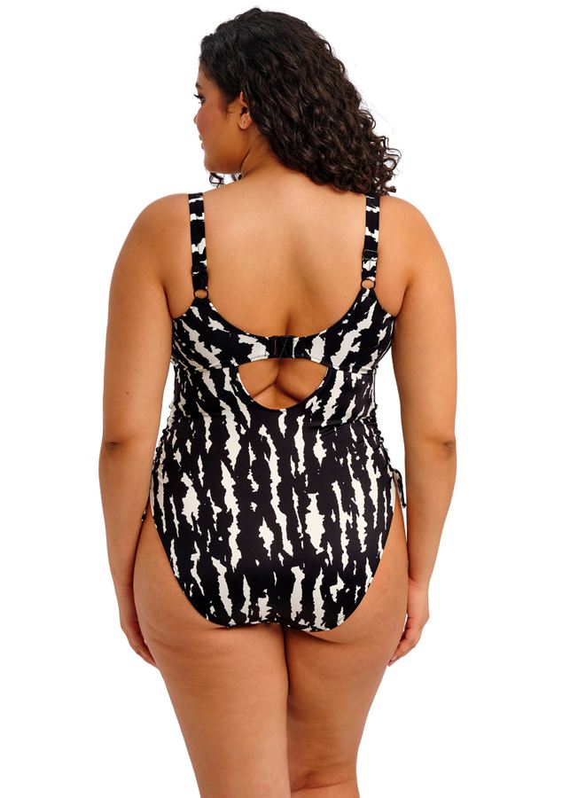 1200x1680 pdp widescreen ES802843 BLK back Elomi Swim Echo Shell Black Non Wired Swimsuit (Copy)