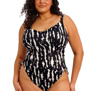 1200x1680 pdp widescreen ES802843 BLK primary Elomi Swim Echo Shell Black Non Wired Swimsuit (Copy)