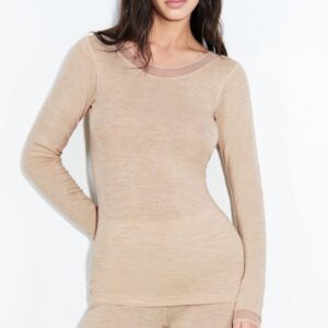 podkoszulka dlugi rekaw merino chantelle FN1584 JULIANA bezowa 1 (Copy)