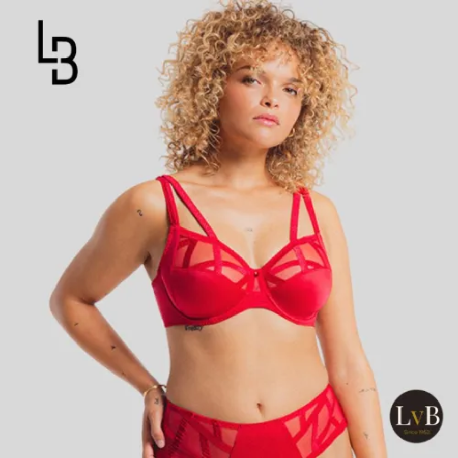 louisa bracq serie 471 01 full cup bh rood vooraanzicht (Copy)